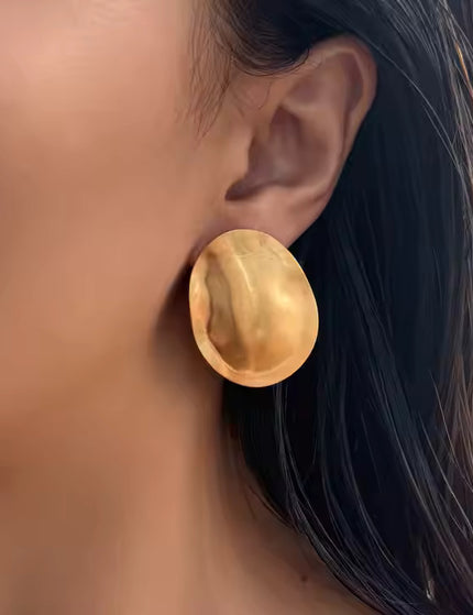 ORO OVAL EARRINGS