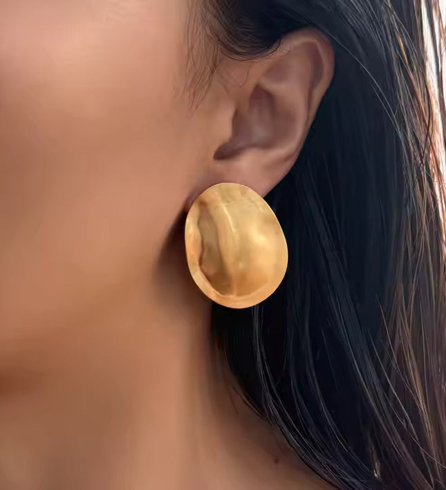 ORO OVAL EARRINGS