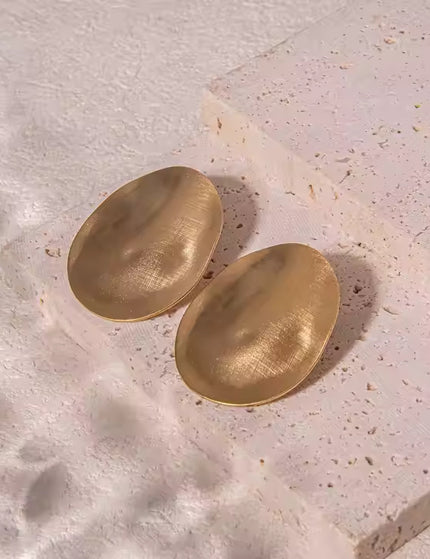 ORO OVAL EARRINGS