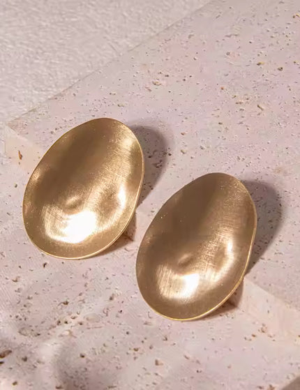 ORO OVAL EARRINGS