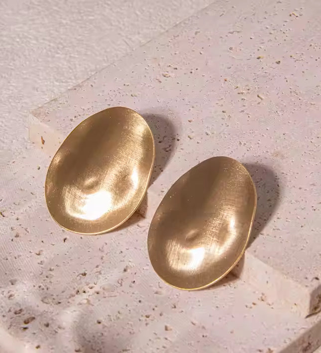 ORO OVAL EARRINGS