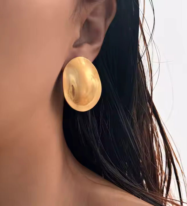 ORO OVAL EARRINGS