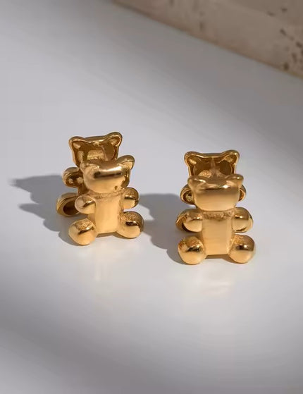 TEDDY CHARM EARRINGS